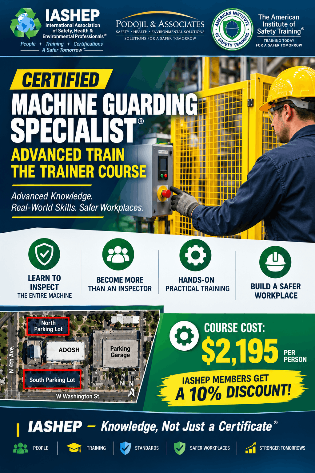Certified Machine Guarding Train the Trainer Course